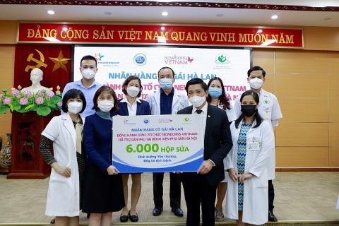 Dutch Lady donates 6,000 cartons of milk to pregnant women with COVID