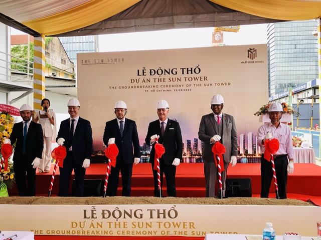 Work starts on one of Saigons largest office and commercial towers