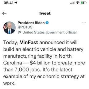 VinFast to build first EV factory in North America