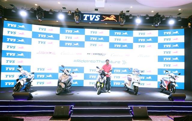 Indias TVS enters Vietnamese market with scooters, motorcycles