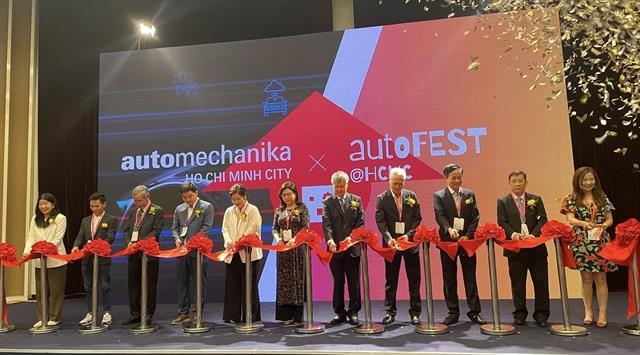 VNs leading automotive trade fair opens in HCM City