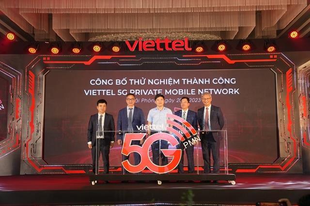 Viettels 5G trial successfully tested at Pegatrons smart factory in Hải Phòng
