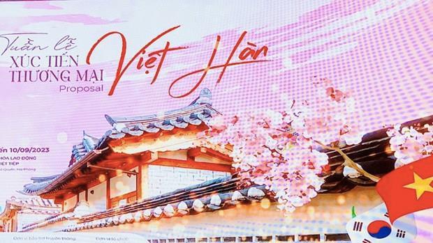 Việt Nam-Korea trade promotion week slated for September in Hải Phòng