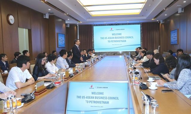Petrovietnam and US-ASEAN Business Council forge closer ties in Hà Nội meeting