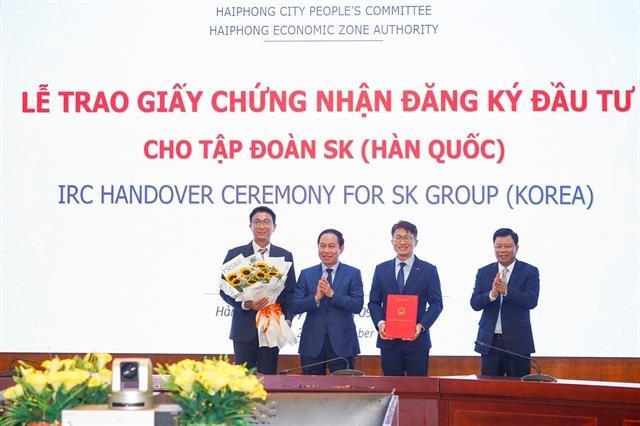 SK Group to pour US500 million into DEEP C Hải Phòng
