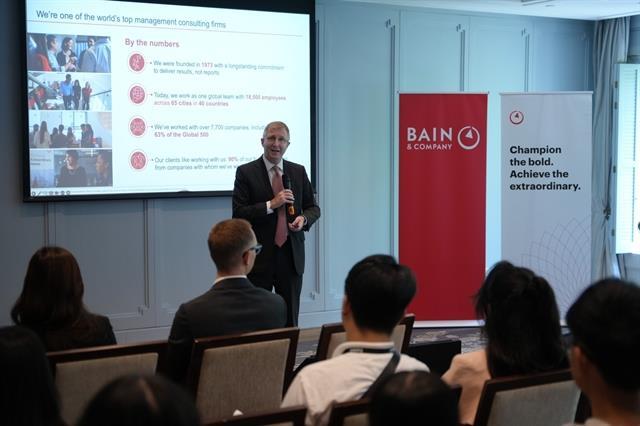 Global consulting firm Bain  Company opens first office in VN