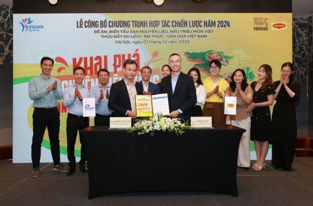 Việt Nam National Administration of Tourism and Nestlé Vietnam promote culinary tourism