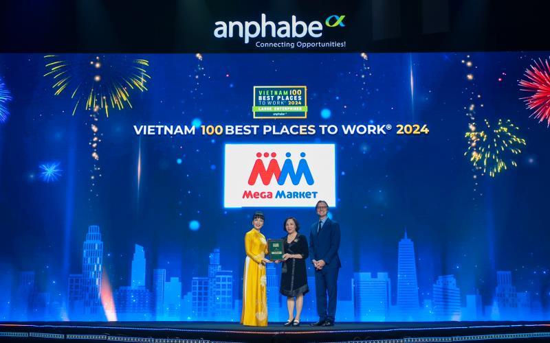 MM Mega Market recognised among the Top 100 Best Places to Work in Việt Nam 2024