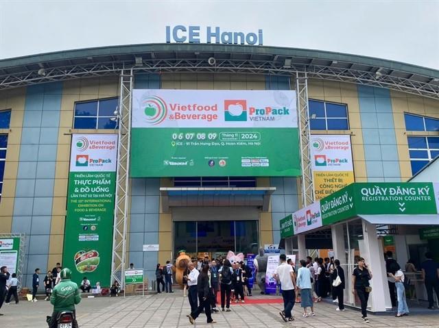 Nearly 300 exhibitors join in Vietfood  Beverage - Propack Vietnam 2024