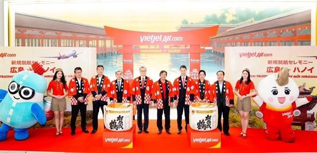 Vietjet opens direct flight between Hà Nội and Hiroshima