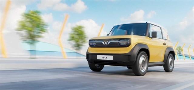 VinFast begins accepting deposits for the VF 3 model.