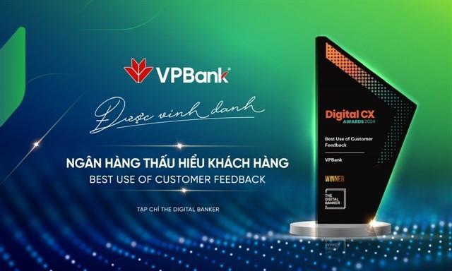 VPBank achieves the ‘Best use of Customer Feedback award