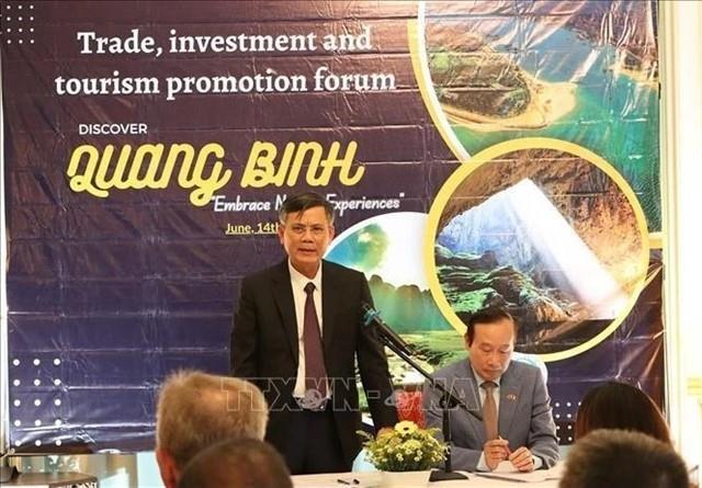Quảng Bình woos Belgian tourists, investors