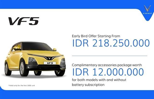 VinFast announces price  for VF e34 and VF 5 electric SUVs at GIIAS 2024