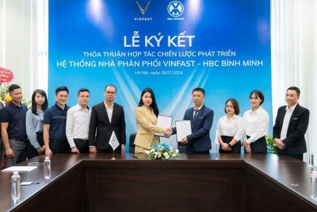 VinFast and HBC company ink a strategic agreement